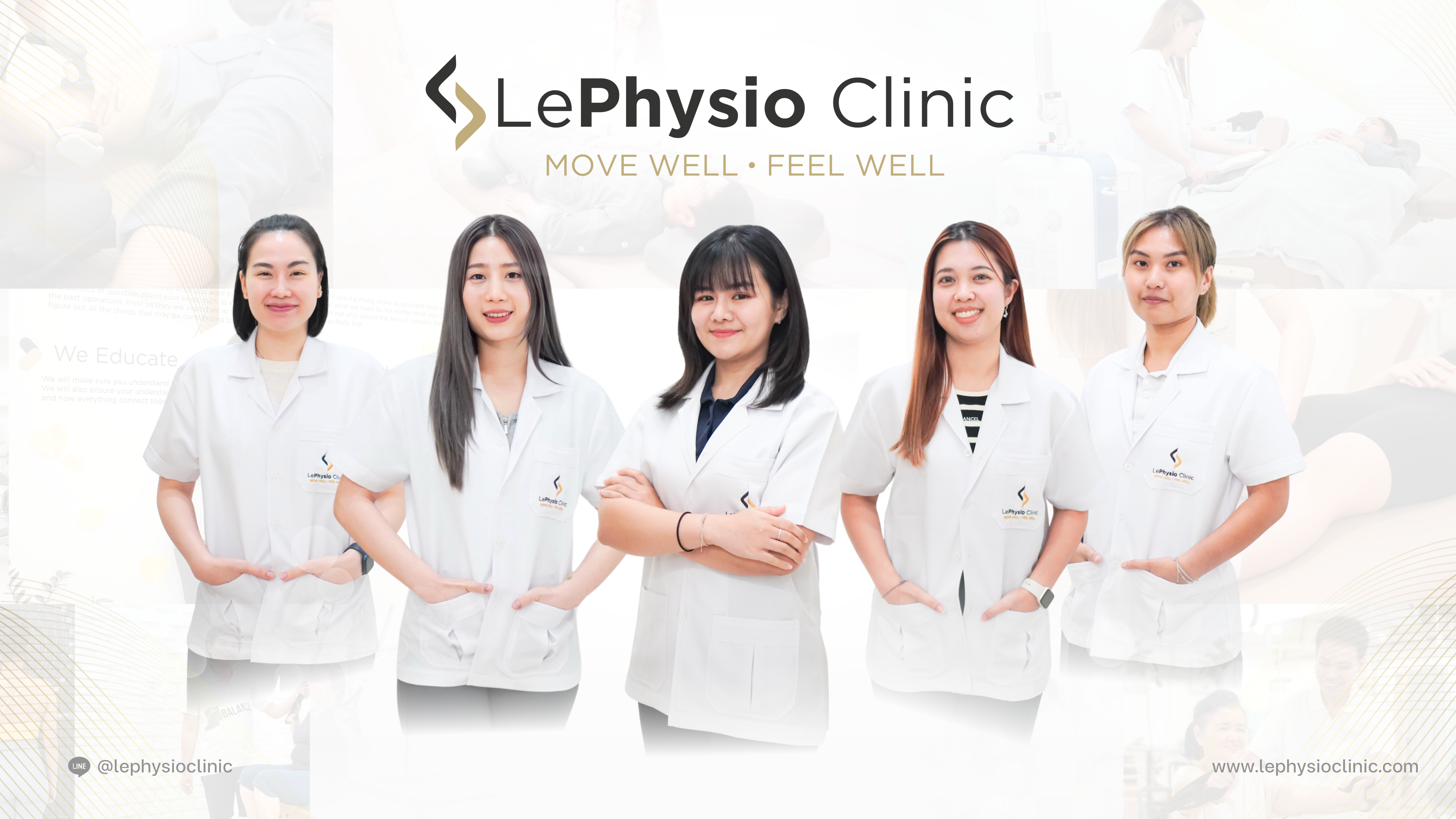 กายภาพบำบัด Le physio clinic asoke กายภาพบำบัด Le physio clinic asoke